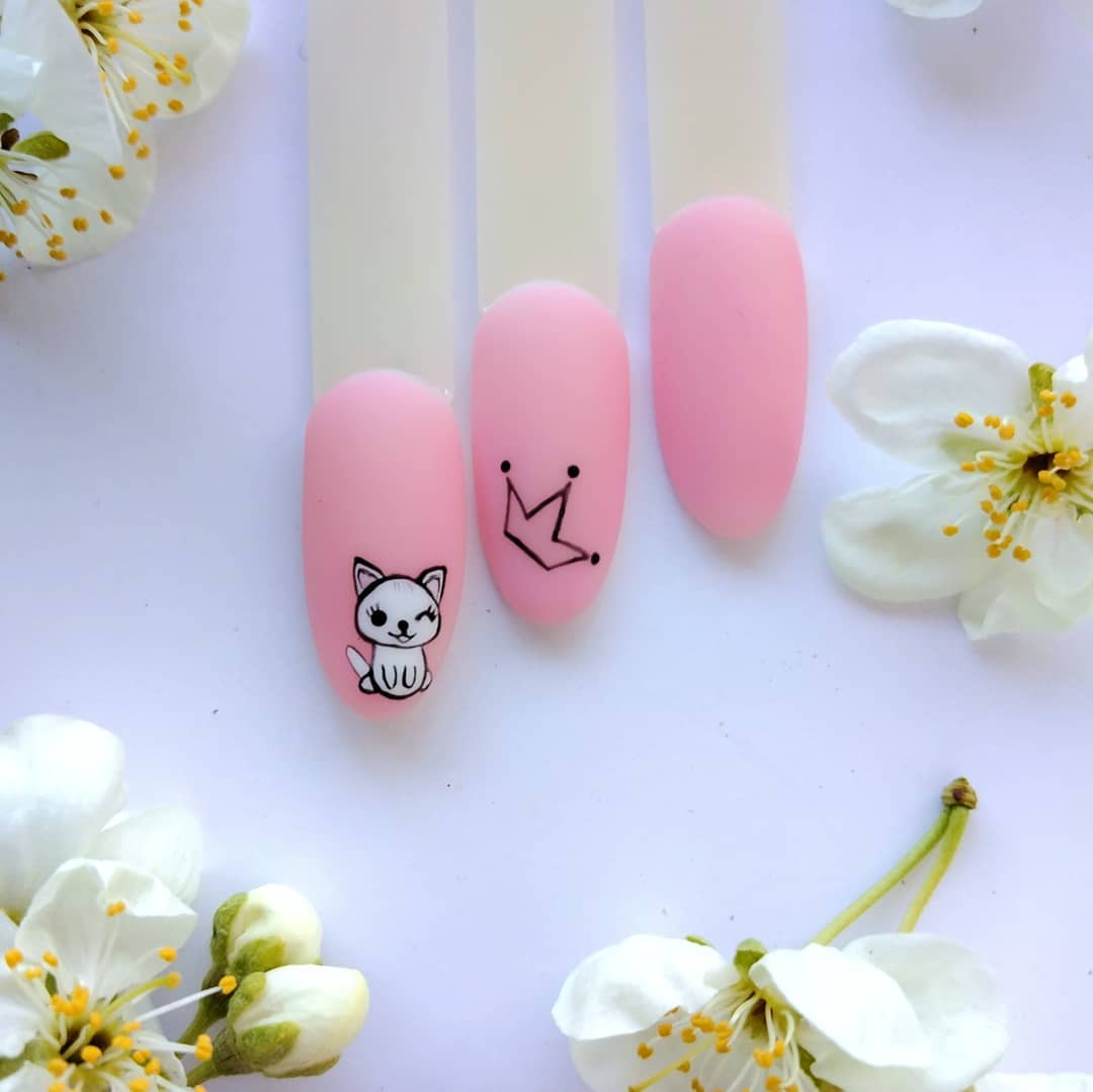 Гель-лак Kira Nails №002 (ніжно-рожевий, емаль), 6 мл