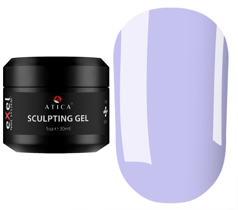 Atica Моделюючий гель Sculpting Gel Pastel Violet 14, 30 мл