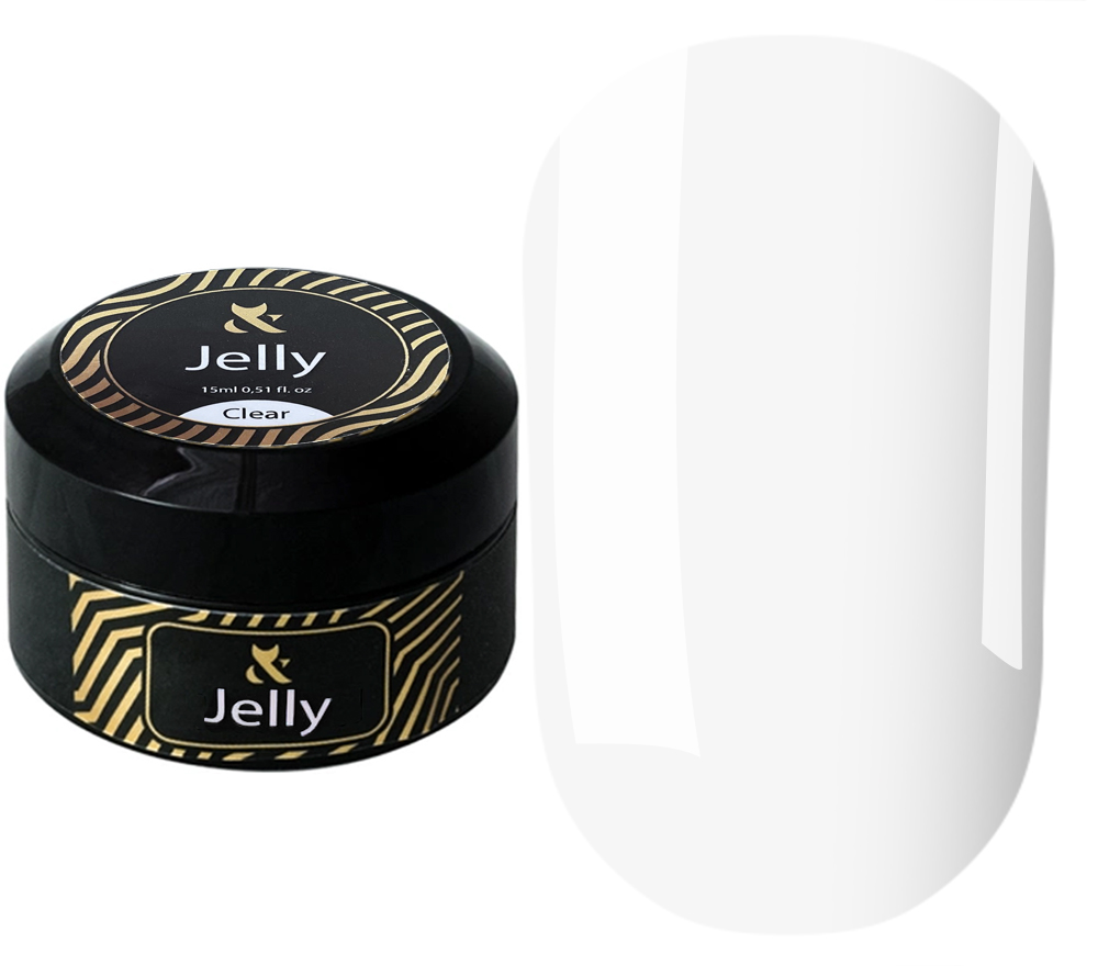 F.O.X Jelly Clear моделюючий гель желе, 15 мл