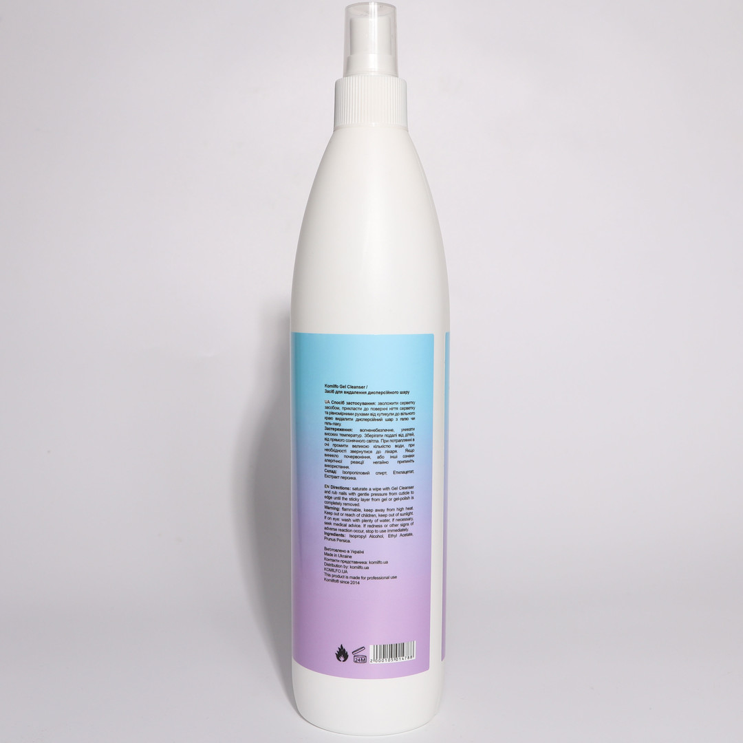 Komilfo Gel Cleanser - sticky layer remover, 500 ml