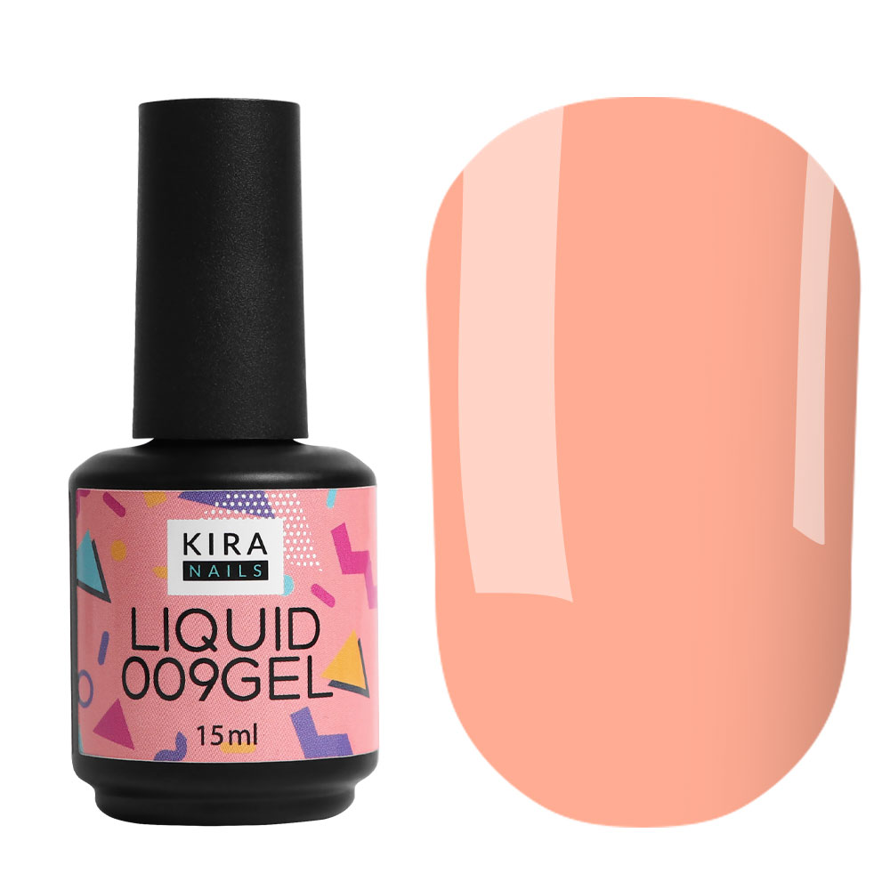 Kira Nails Liquid Gel 009 (розовый), 15 мл