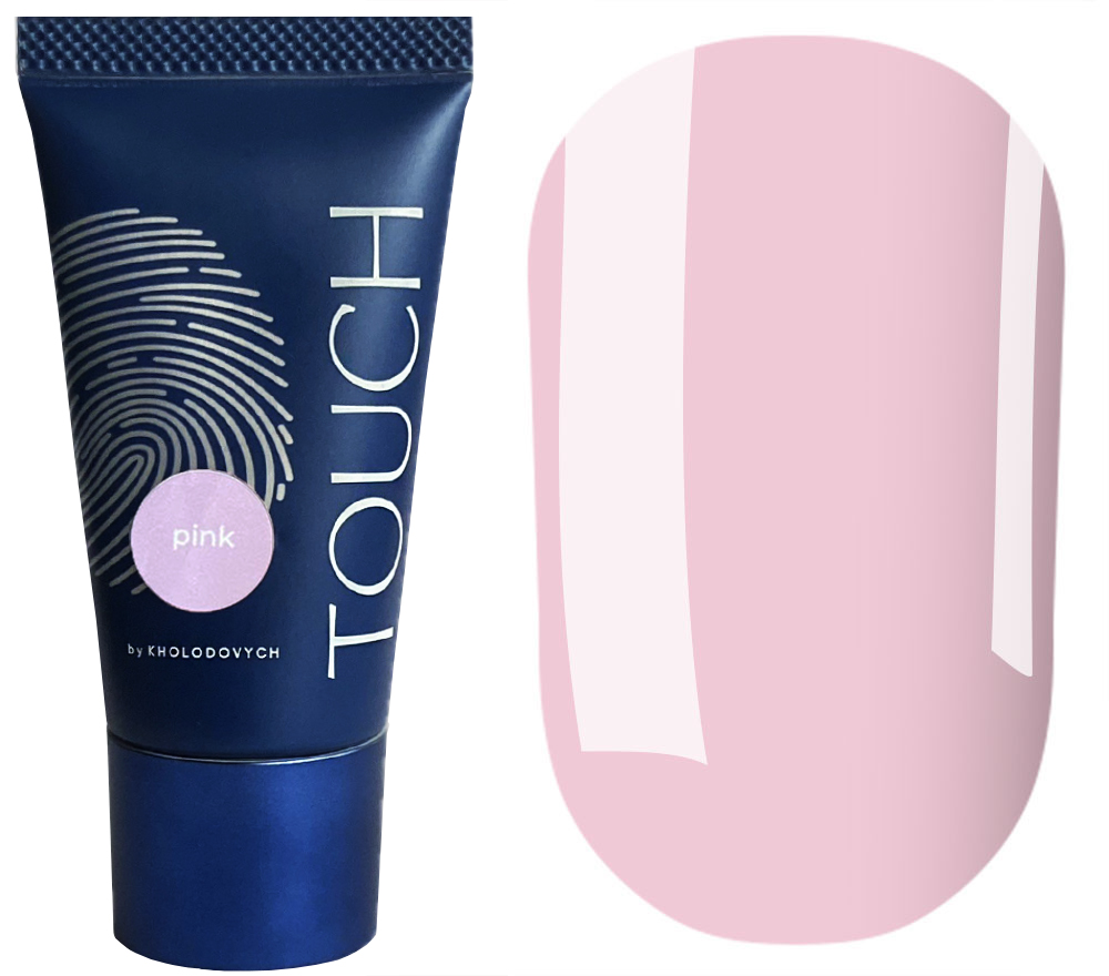 Touch Полигель для ногтей Polygel Pink, 30 мл