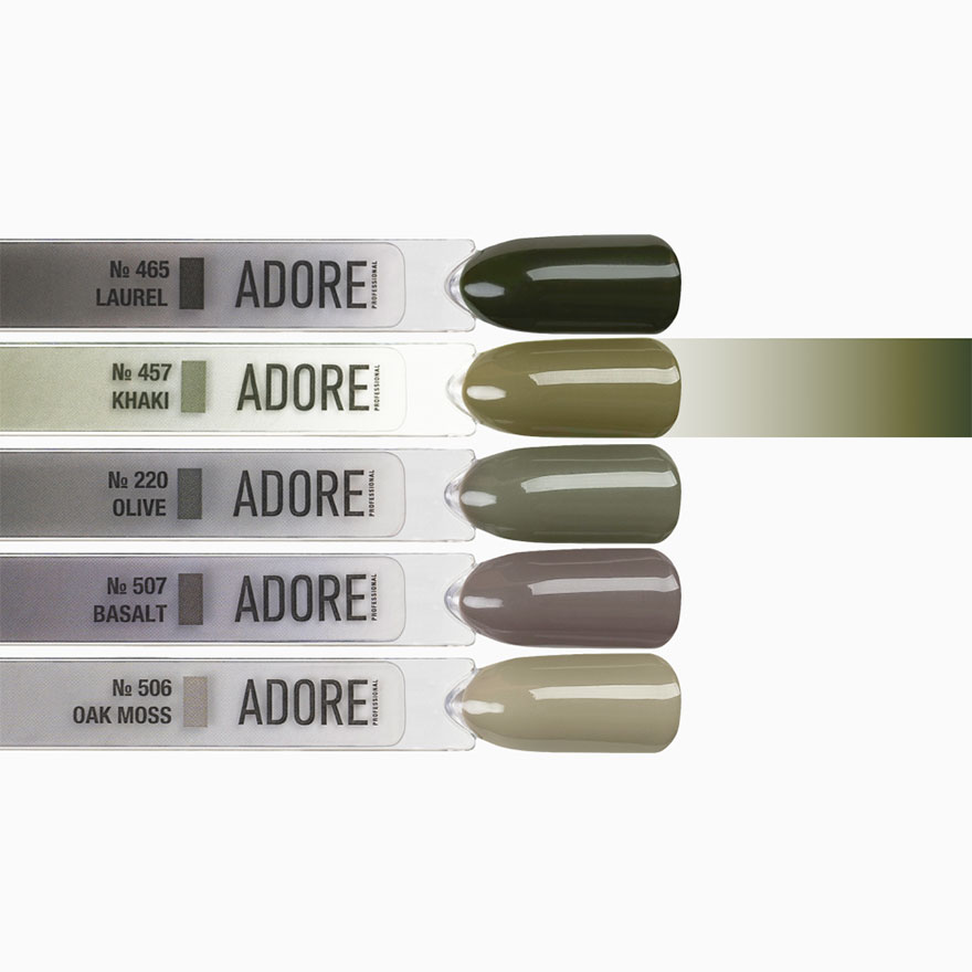 Gel varnish ADORE Professional No. 115 (bright light lime, neon), 7.5 ml