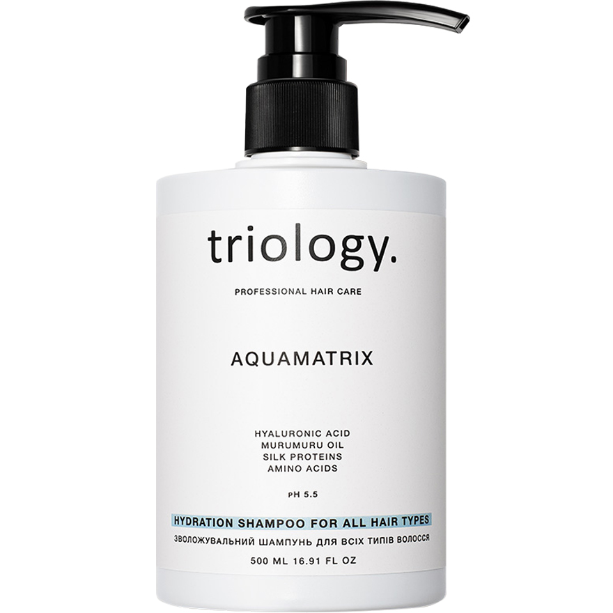 Triology Зволожувальний шампунь для всіх типів волосся Aquamatrix, 500 мл