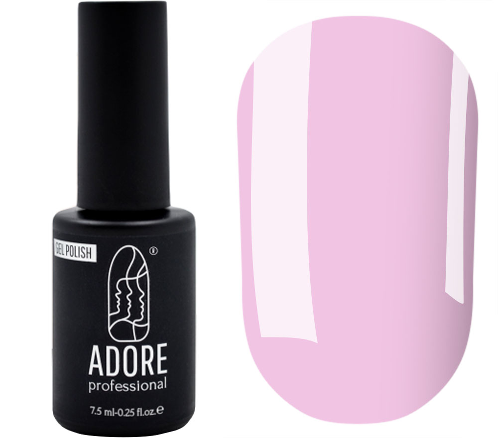 Gel polish ADORE Professional P-02 (pastel warm pink, enamel) 7.5 ml