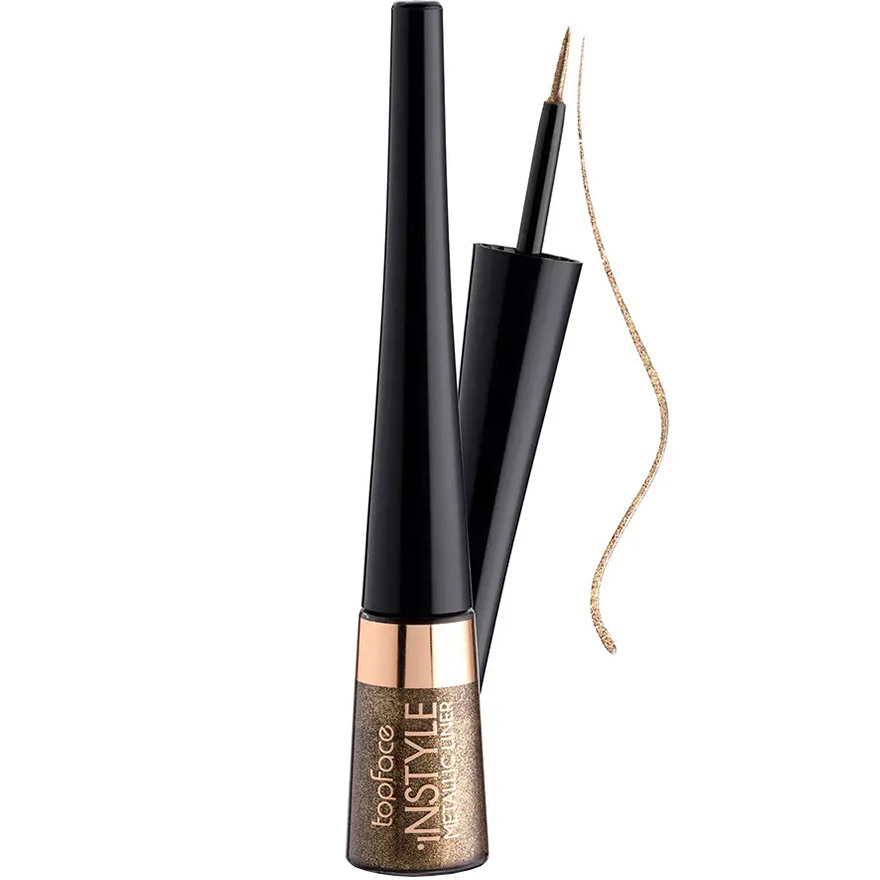TopFace Підводка "Instyle - Metallic Eyeliner" - 07 - Золота, 3,5 мл