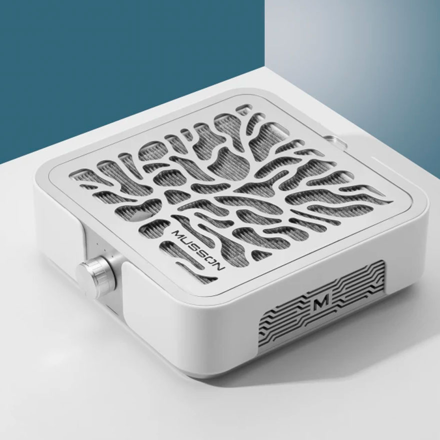 MUSSON Витяжка для манікюру та педикюру X 3 SILVER на 72W (гарантія 24 місяці)