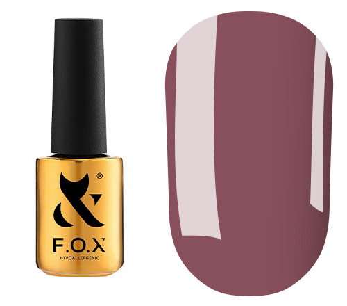 FOX gel varnish No. 326 (pastel purple, enamel), 7 ml