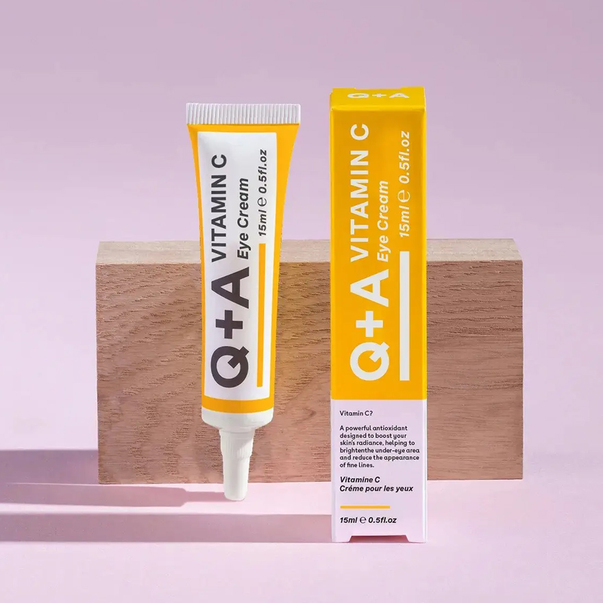 Q+A Vitamin C Eye Cream, 15 ml