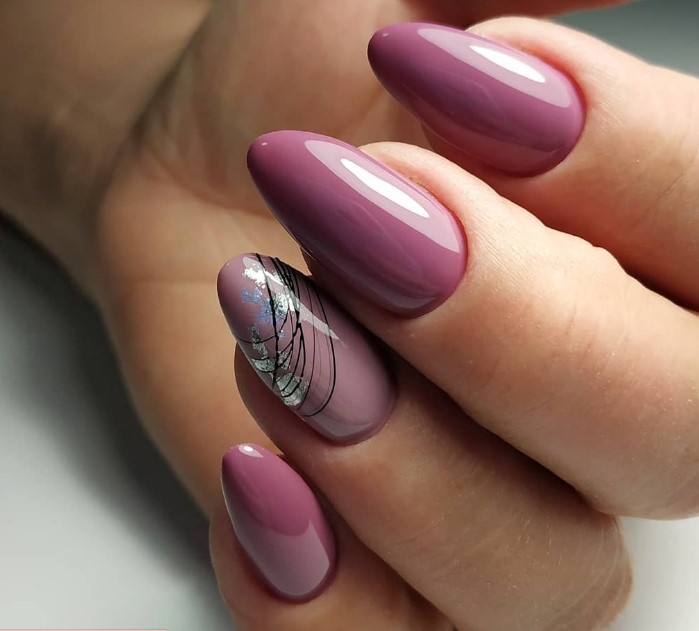 Gel polish MOON FULL color Gel polish No. 636 dark marsala, 8 ml