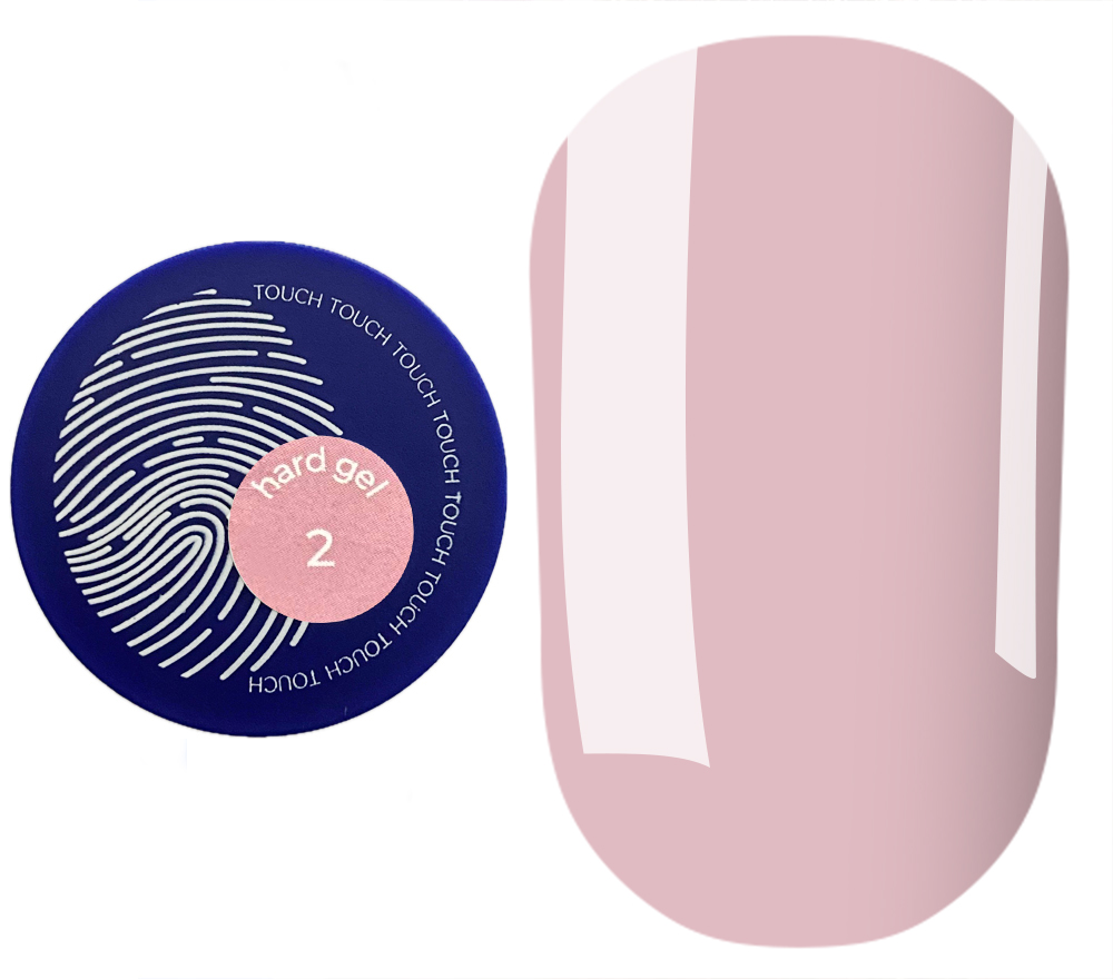Touch Nail Gel Hard Gel 02, 15 ml