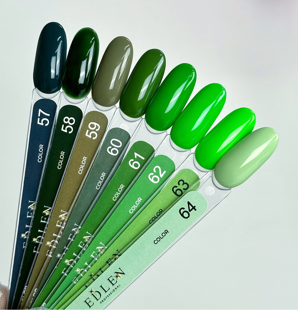 Edlen Gel nail polish 061 (herbal, enamel), 9 ml