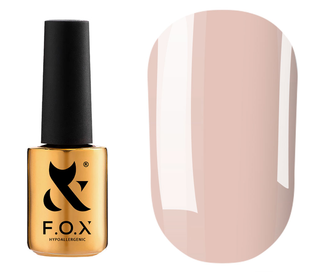 FOX Spectrum gel varnish No. 082 (delicate beige, enamel), 7 ml