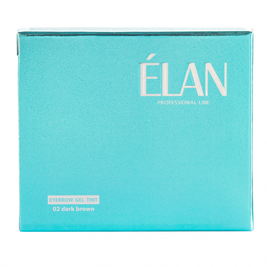 ELAN Мини набор для окрашивания бровей "02 dark brown"