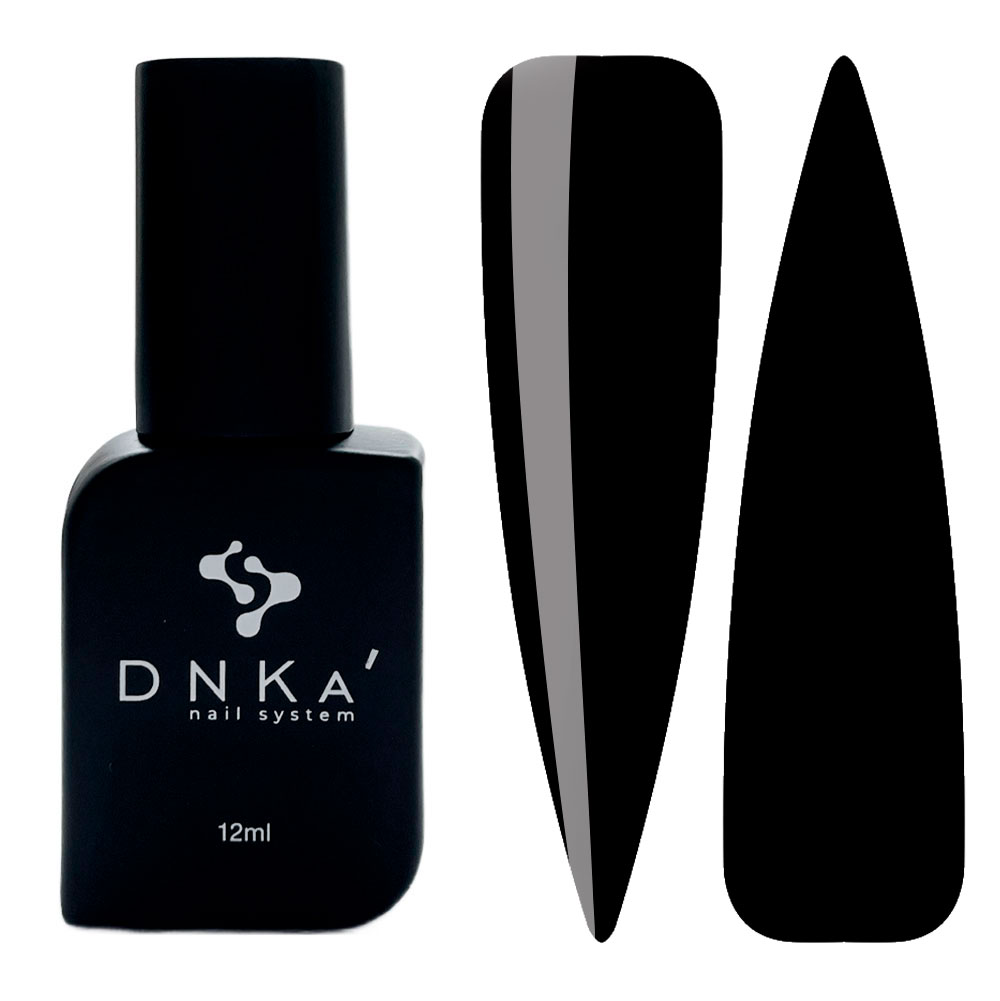 DNKa Гель-лак для ногтей ULTRA BLACK, 12 мл
