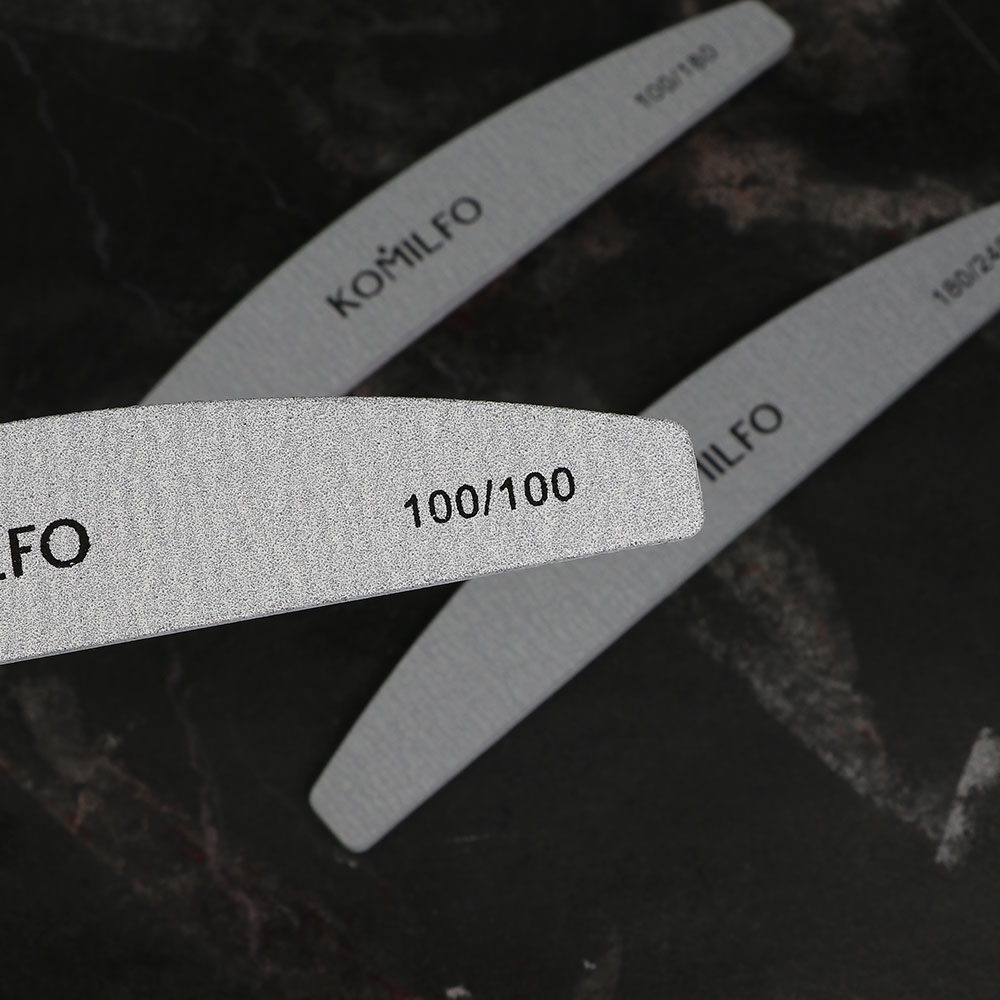 File Komilfo semicircle gray 100/100, 18 cm