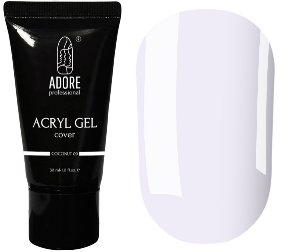 ADORE Acryl Gel №009 (молочный холодный), 30 мл