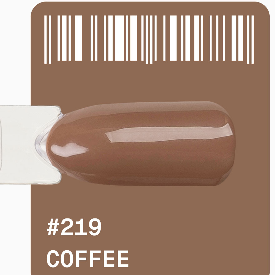 Adore Gel Polish Гель-лак №219 - coffee, 12мл