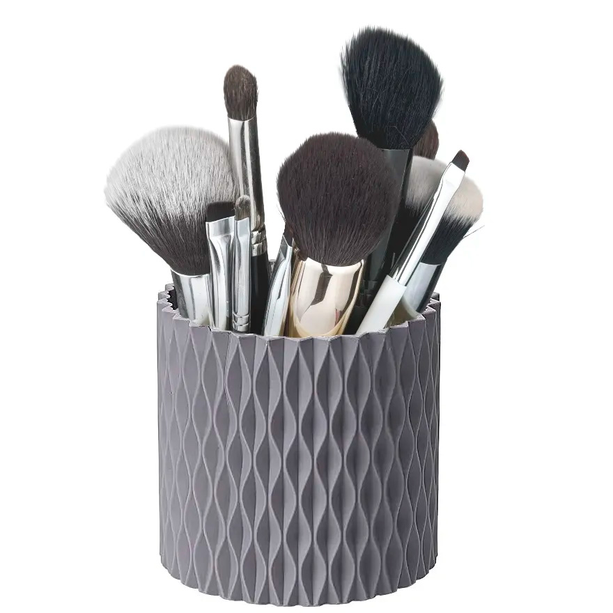 Organizer for brushes, gray