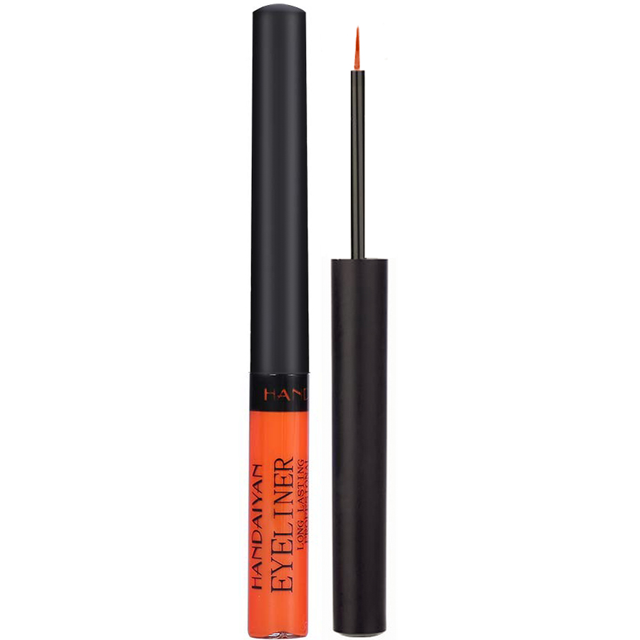HANDAIYAN Matte Liquid Eyeliner №07 (оранжевый) - Жидкая подводка для глаз, 2 г