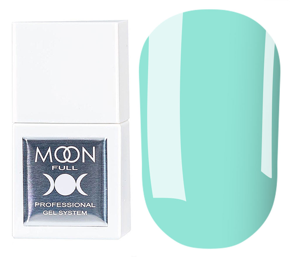 Гель-лак Moon Full Color Gel polish №CG1010 (мятный), 9 мл