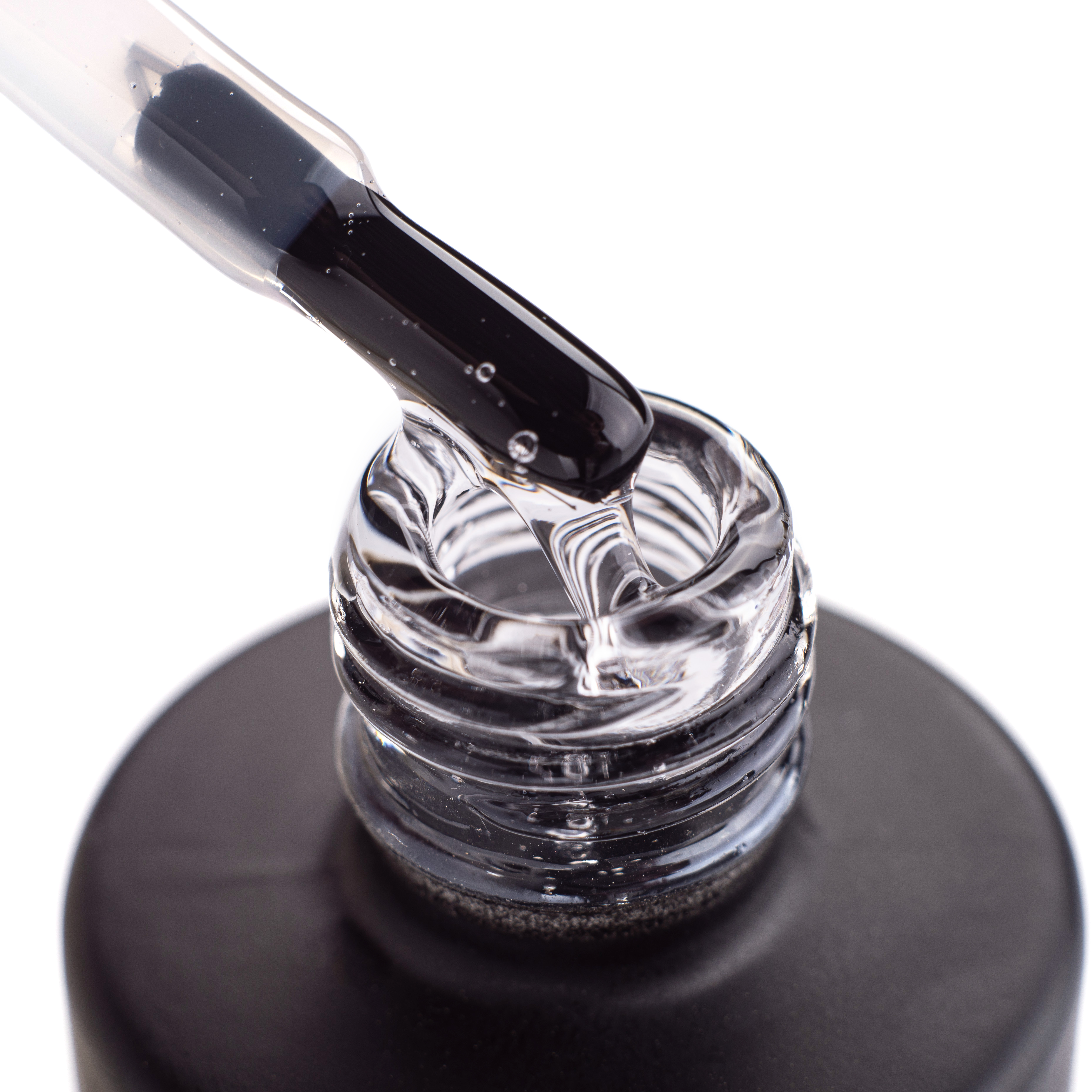 Komilfo Bottle Gel Clear с кисточкой, 15 мл