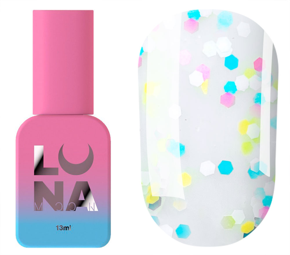 УЦІНКА до 05.2026 LUNA Топ для гель-лаку Top Bonbon, 13 мл