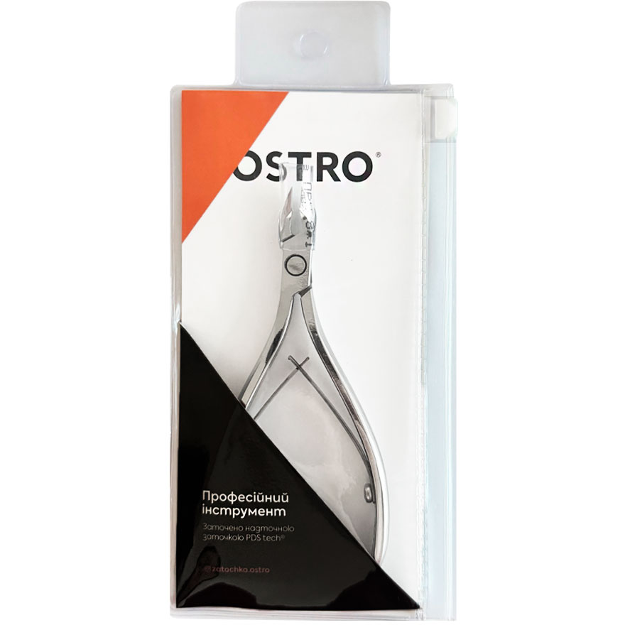 OSTRO professional nippers M, 8-9 mm (cuticle nippers)