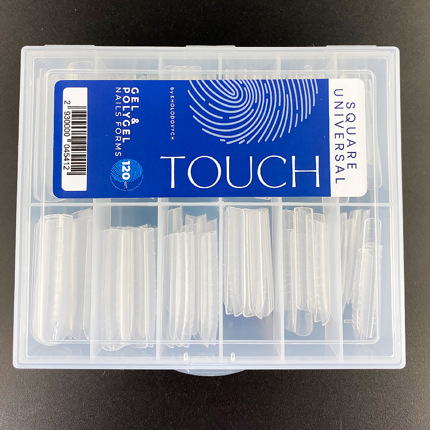 Touch tips of the upper forms Square Universal, 120 pcs