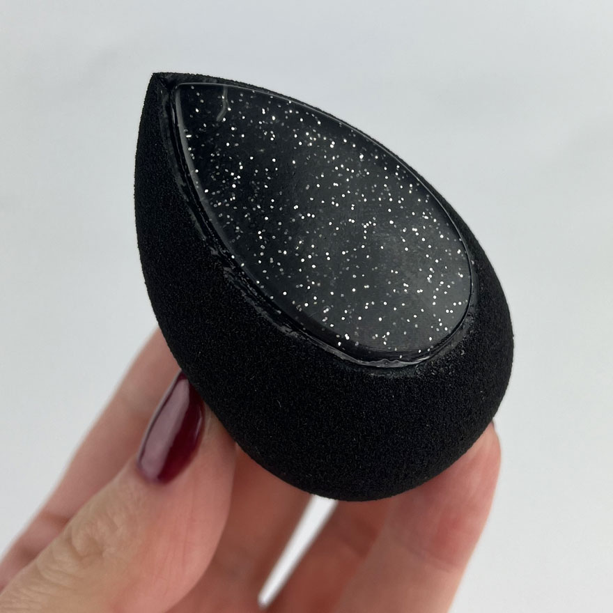 WOBS Cosmetic sponge for makeup "Drop" WS03 2in1 with silicone insert