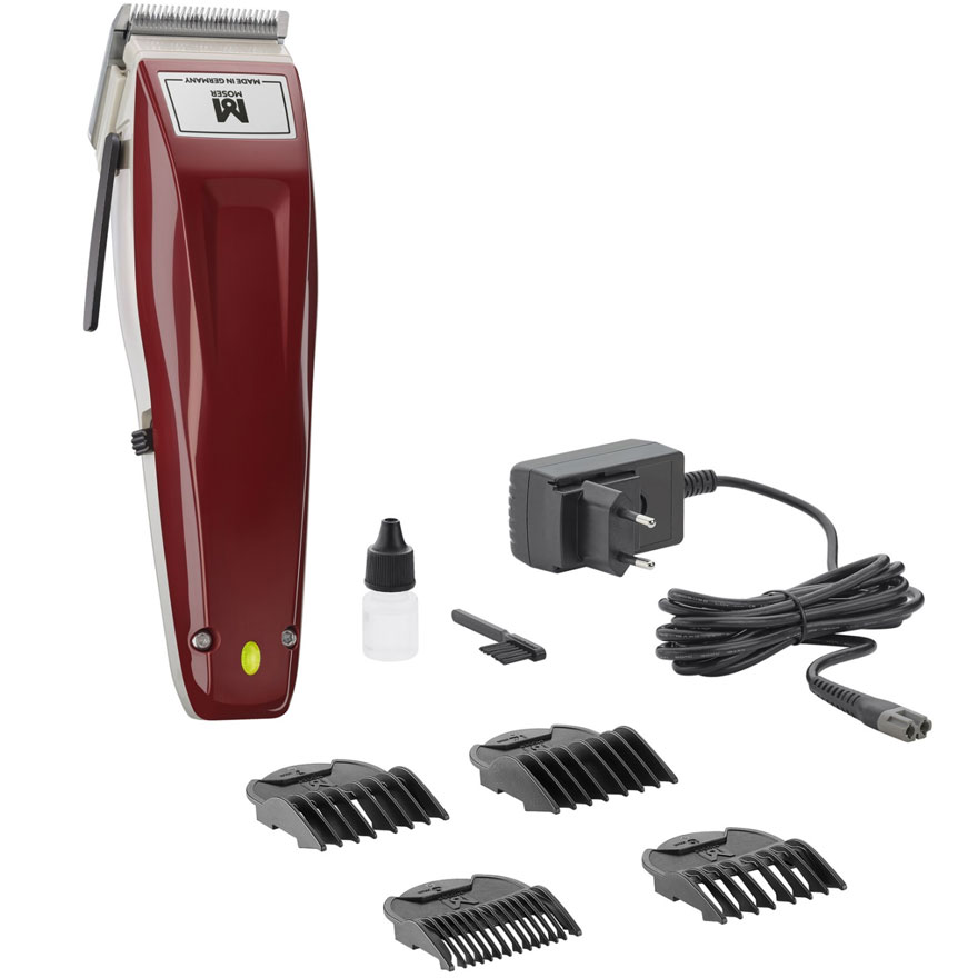 MOSER Clipper 1400 cordless, burgundy