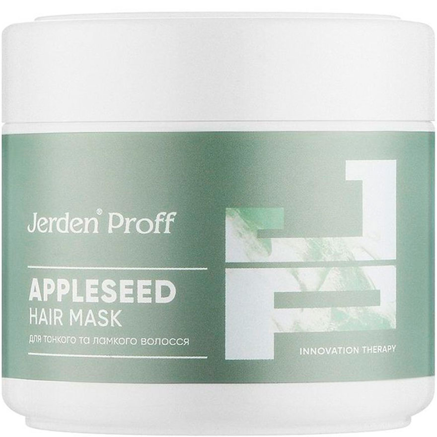 Jerden Proff APPLESEED Маска укрепляющая с маслом семян яблока и пантелом, 300 мл Jerden Proff APPLESEED Маска укрепляющая с маслом семян яблока и пантелом, 300 мл