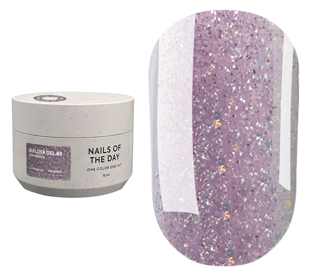 Nails Of The Day Гель для нігтів Builder gel 89, 15 мл