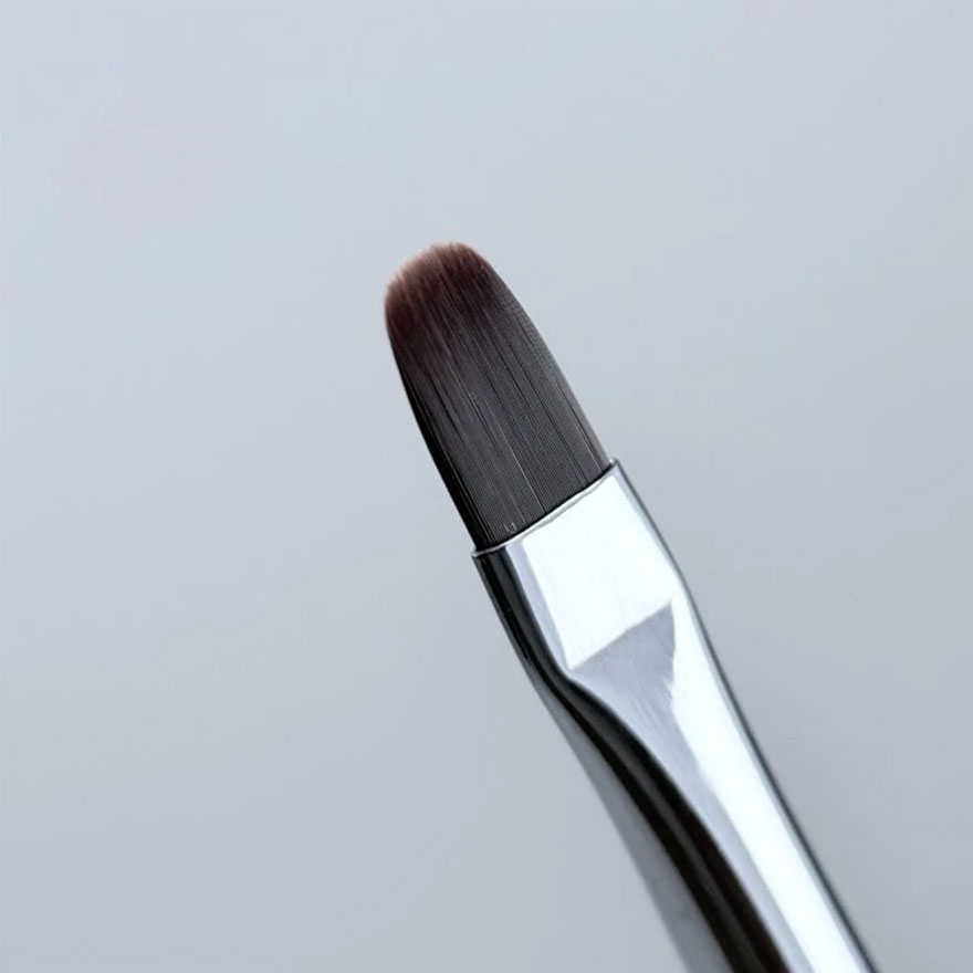 Nails Of The Day Пензлик для манікюру двосторонній Professional Brush 2-in-1: Liner & Oval, 11 мм