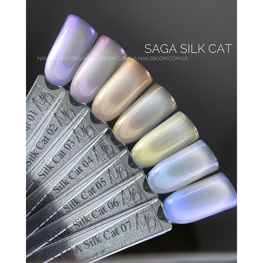 SAGA professional Gel polish Silk Cat 03, 10 ml SAGA professional Gel polish Silk Cat 03, 10 ml