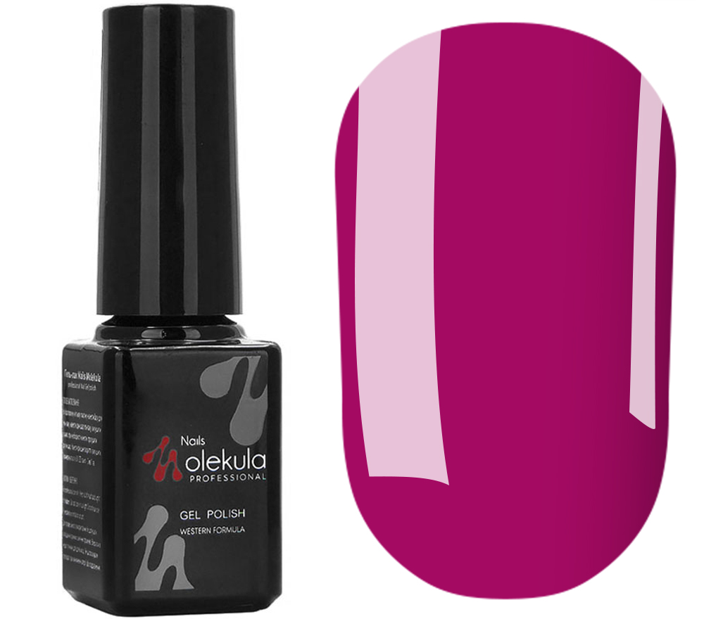 Gel polish Molekula №051 (berry, enamel), 6 ml