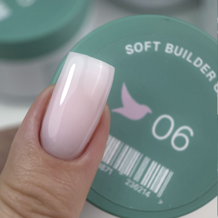 Siller гель для ногтей Soft Builder Gel № 06, 15 мл
