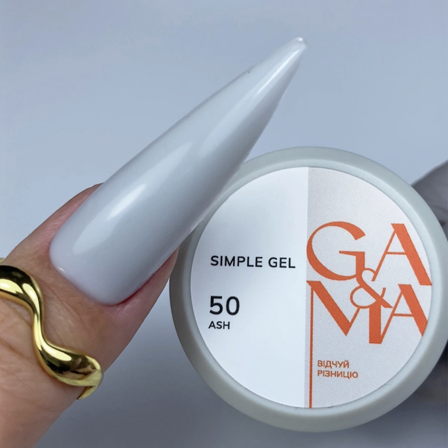 GA&MA Gel sample Simple gel 001 Clear, 15 ml