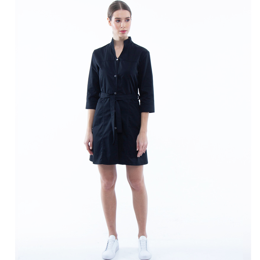 Bathrobe 102, black, rozmir 46