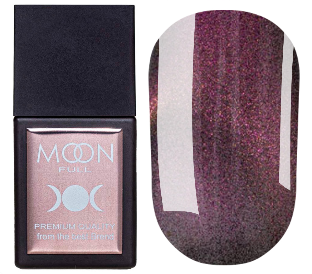 Moon Full Gel polish for nails Amazing 9D Cat Eye gel CE#01, 12 ml