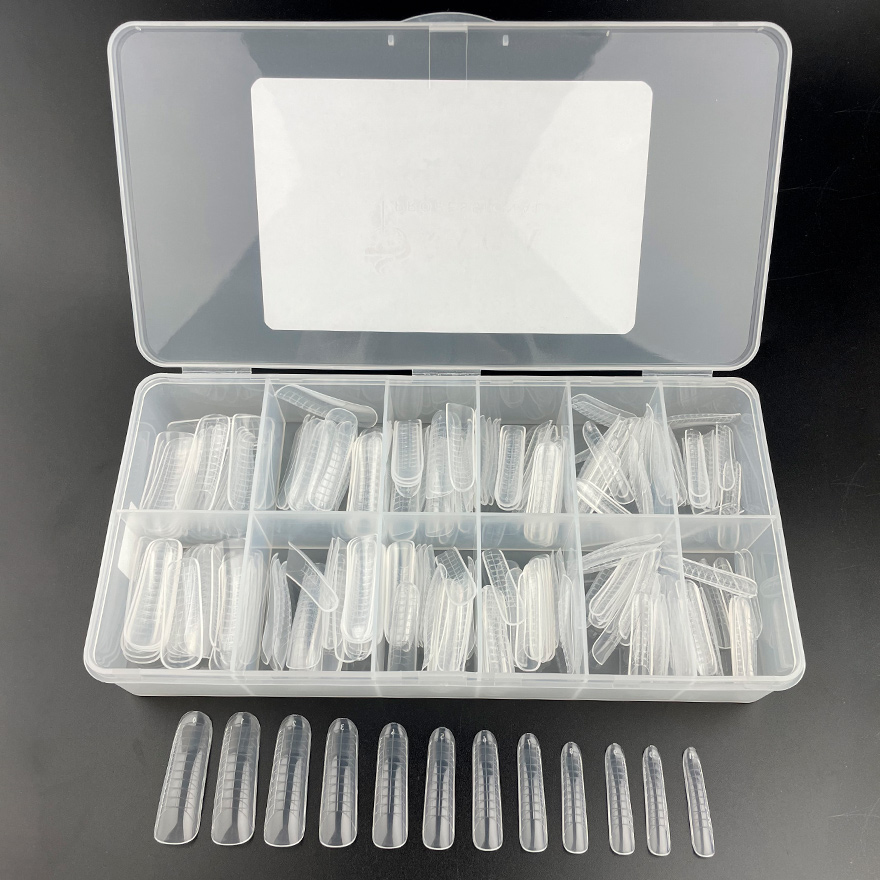 SAGA professional Upper molds for extensions UNIVERSAL, 240 pcs