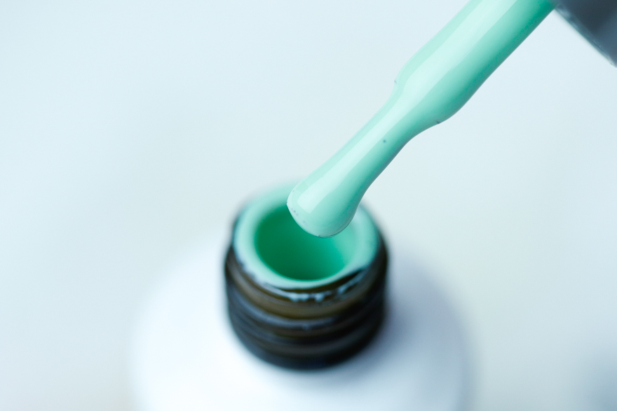 Atica Cameo Green GPM57 gel-varnish (mint, enamel), 7.5 ml