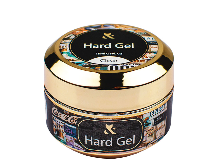 F.O.X Nail gel Hard gel Cover Clear, 15 ml