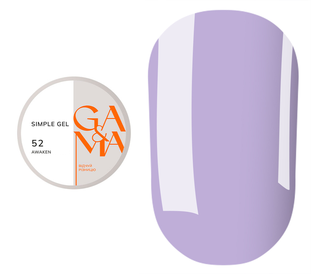 GA&MA Gel sample Simple gel 001 Clear, 15 ml