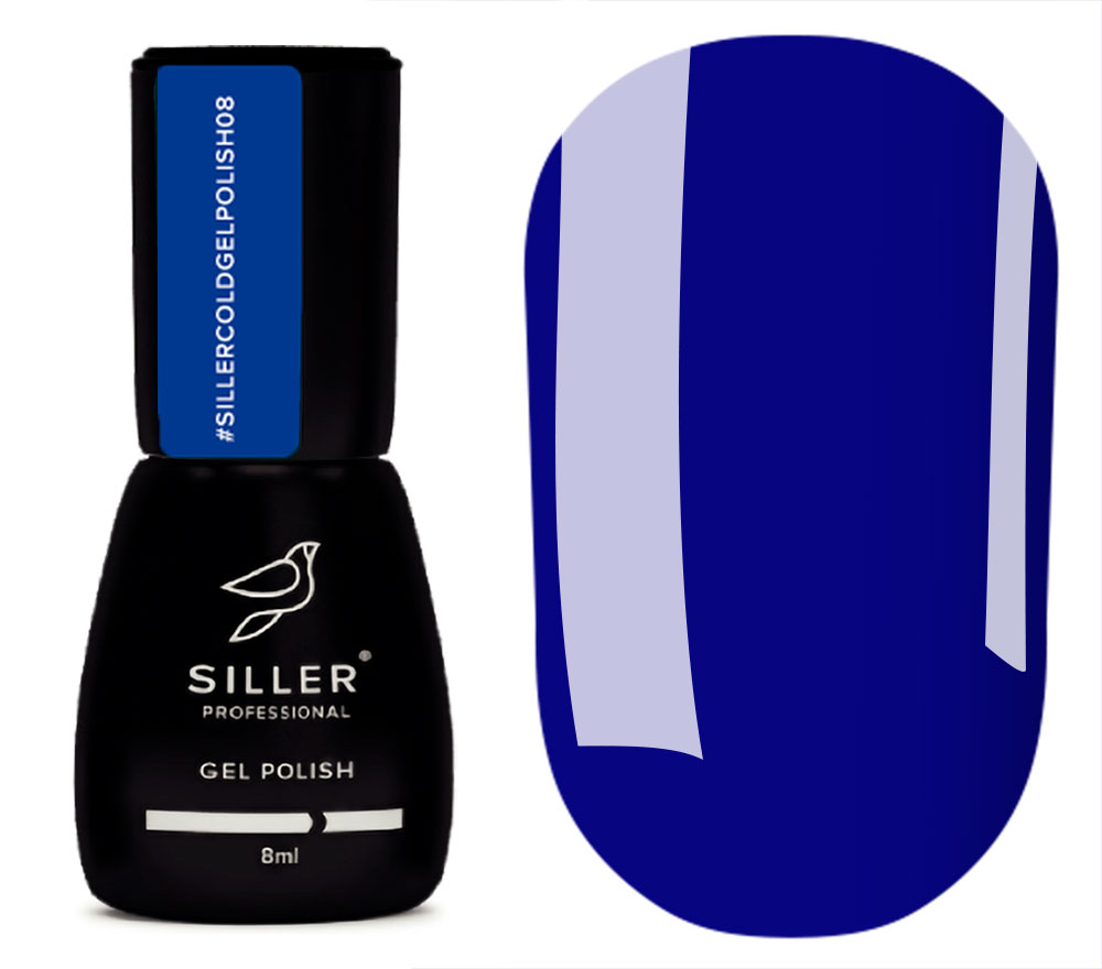 Siller Gel polish Cold No. 08, 8 ml