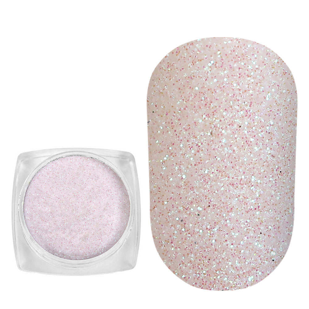 Komilfo spangles 033 size 0.1 mm, (overflow color pink-green), 2.5 g