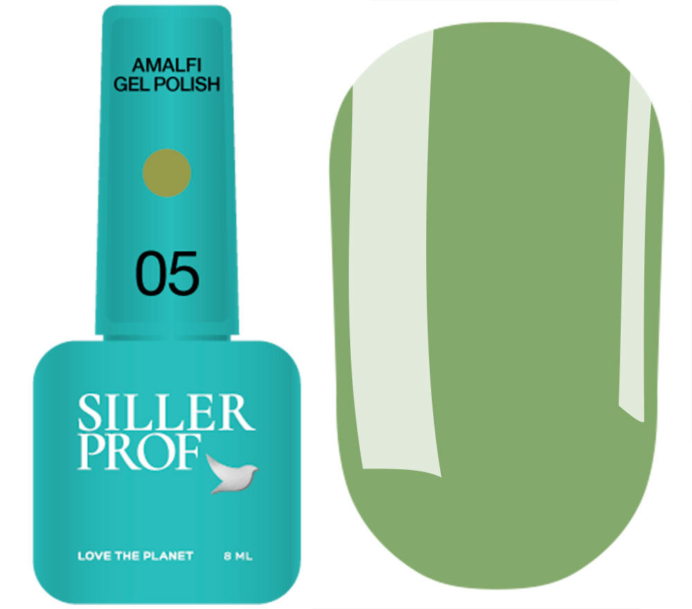 Siller gel varnish No. 037 (warm red, enamel), 8 ml
