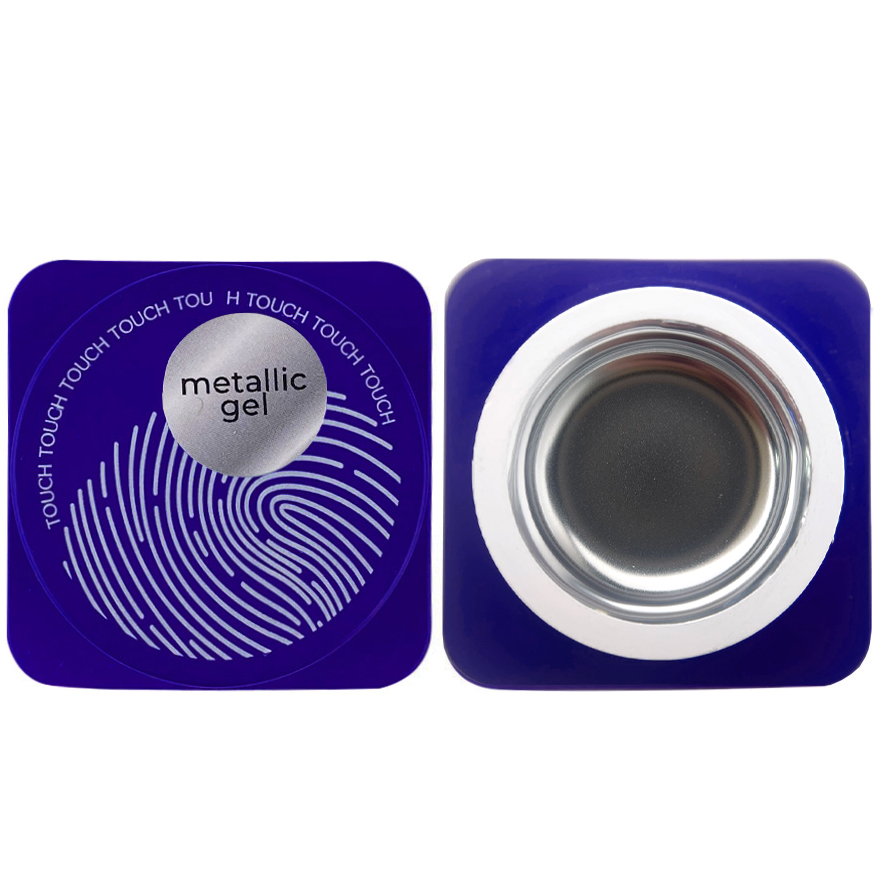 Touch Гель-краска для дизайна металлическая Metallic Gel, 5 мл Touch Гель-краска для дизайна металлическая Metallic Gel, 5 мл