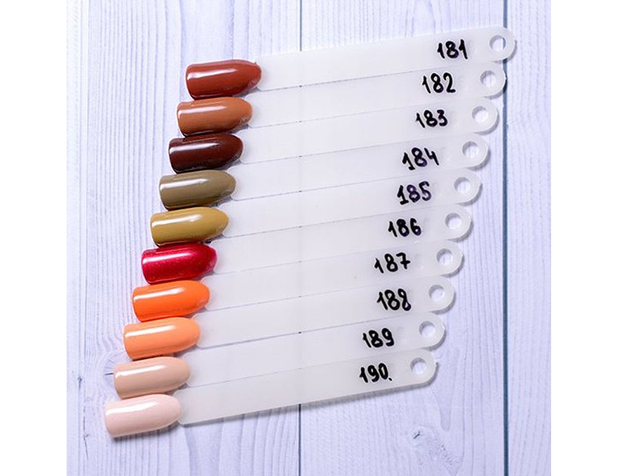 Atica Brownie GPM183 gel-varnish (chocolate, enamel), 7.5 ml