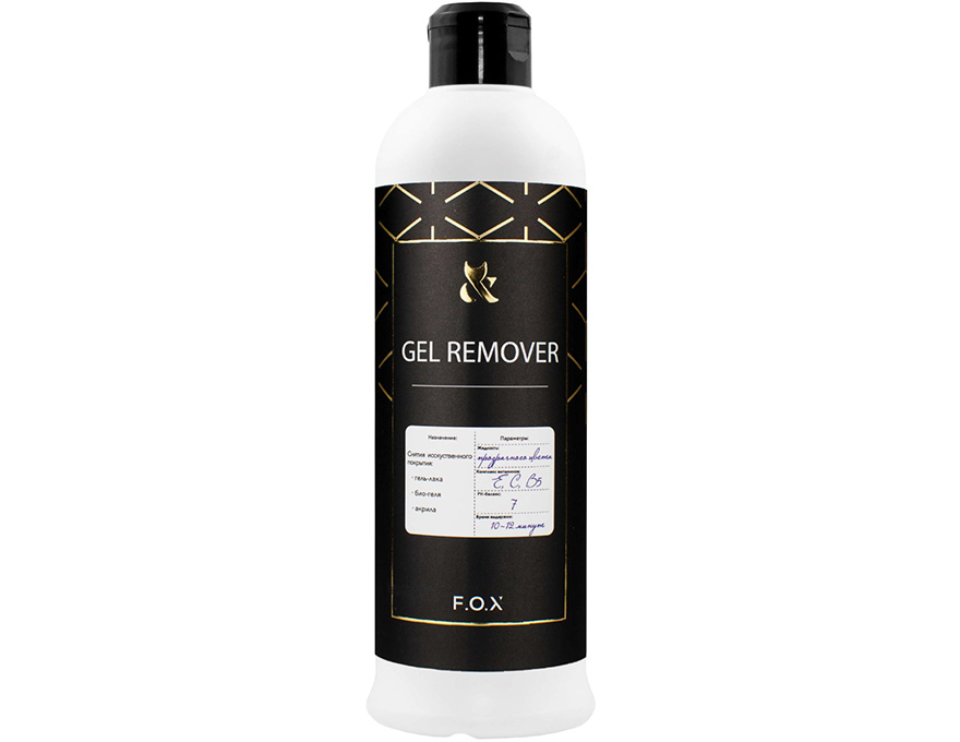 F.O.X Gel Remover - Засіб для зняття гель-лаку, 550 мл